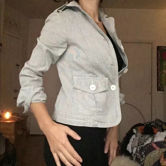 Marc by Marc Jacobs Sz 0 Women’s Blazer Cardigan - Picture 3 of 8